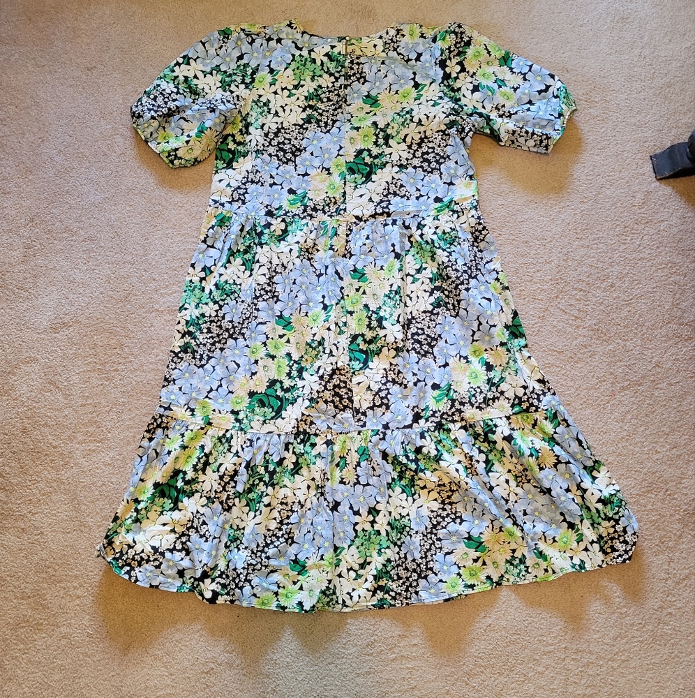 Oversized floral dress